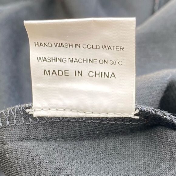 Rossie Roma Black Silk Blend Floral Print Open Cardigan/Jacket. Size Large. EUC! - Picture 5 of 6